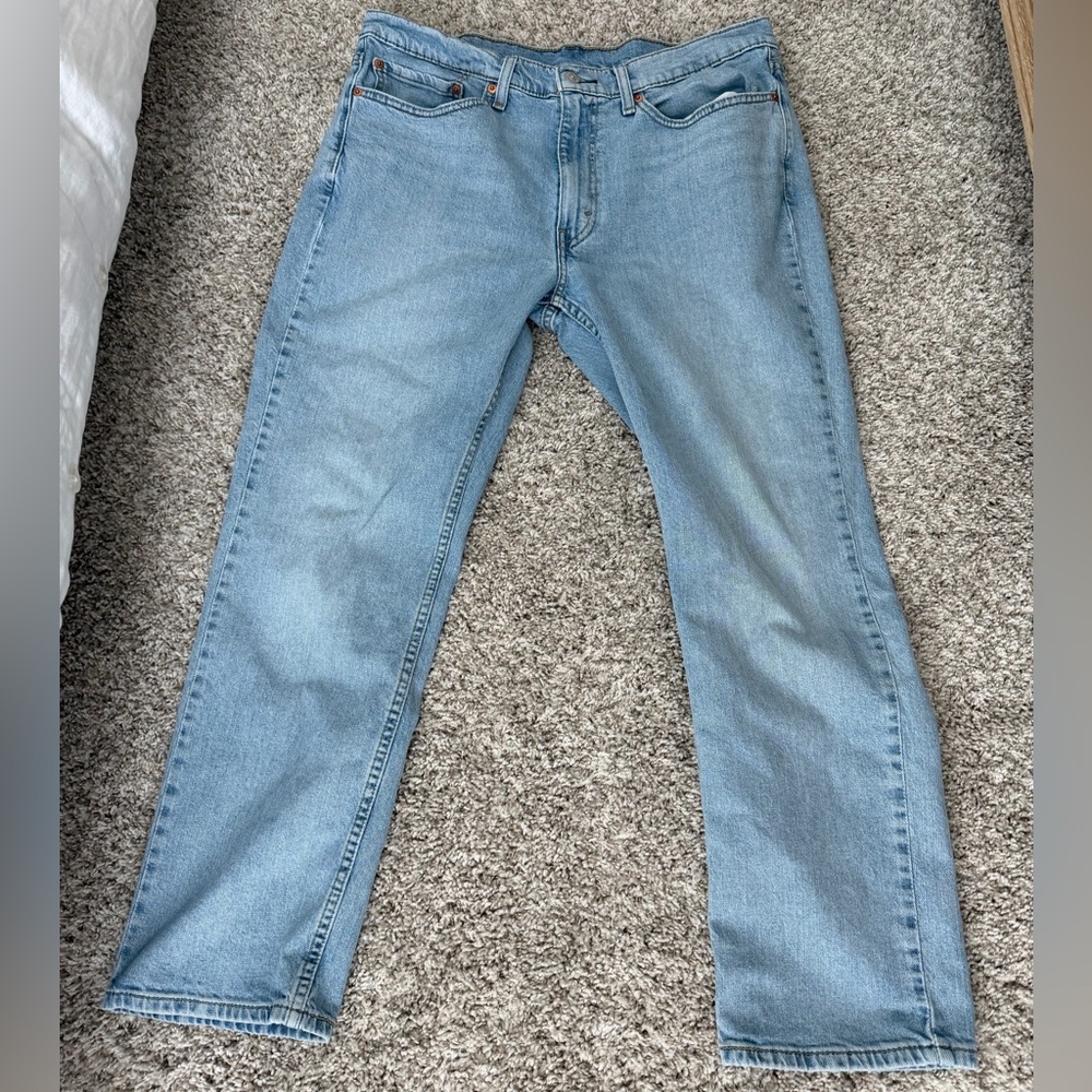 Levi's Light Blue Men's Straight Jeans (Size: 36x30)